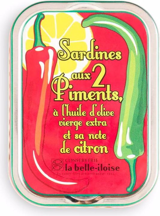 Immagine prodotto la belle-iloise Sardine "2 chilis (115 g)