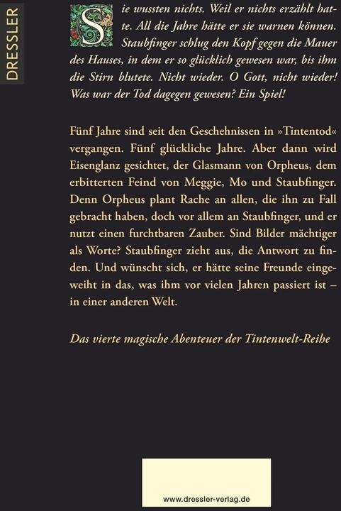 Image du produit Tintenwelt 4. Die Farbe der Rache (Allemand, Cornelia Funke, 2023)