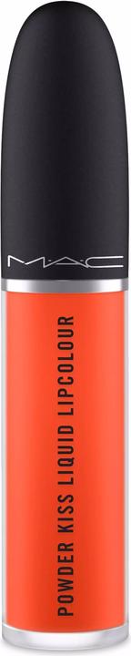 Actual product image MAC Cosmetics Powder Kiss Liquid Lipcolour (Resort Season)