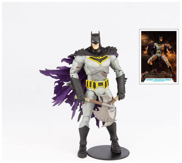 Actual product image McFarlane DC Multiverse: Batman with Battle Damage (Dark Nights: Metal)
