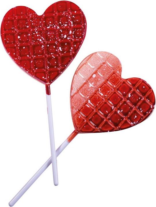 Immagine prodotto Martellato Cuori di lecca-lecca stampati al cioccolato