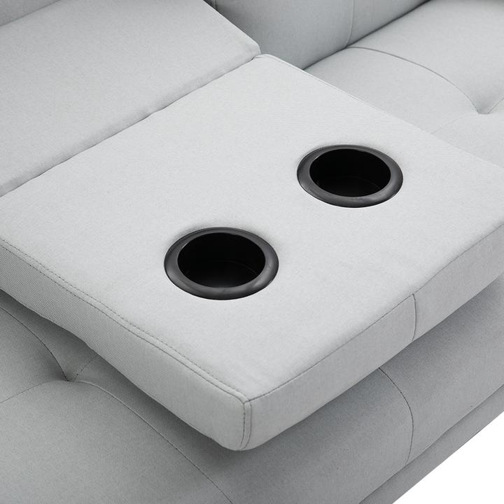 Produktbild Outsunny Schlafsofa (3-Sitzer, Sofabezug)