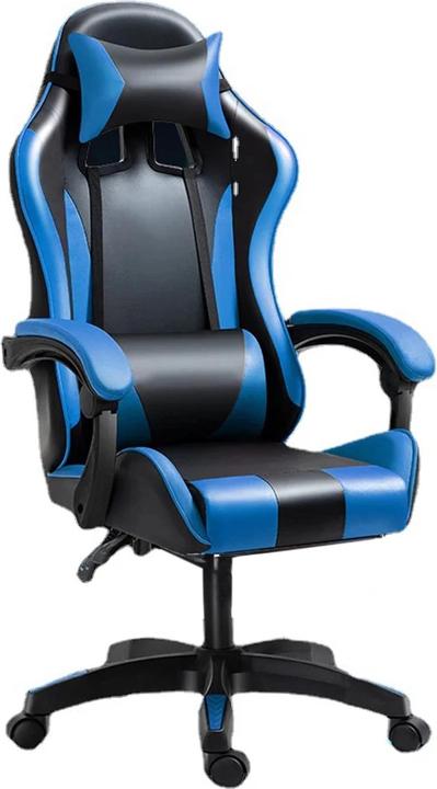 Produktbild Extralink Gaming | Gaming Stuhl | Büro drehbar Kubelsitz schwarz-blau G-523