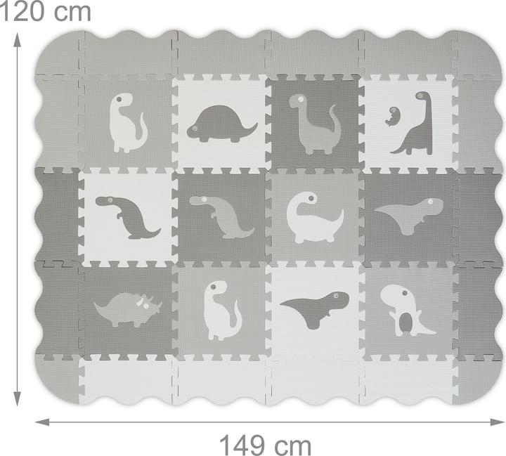 Image du produit Relaxdays Tapis-de-jeu (32 x 32 x 1 cm)