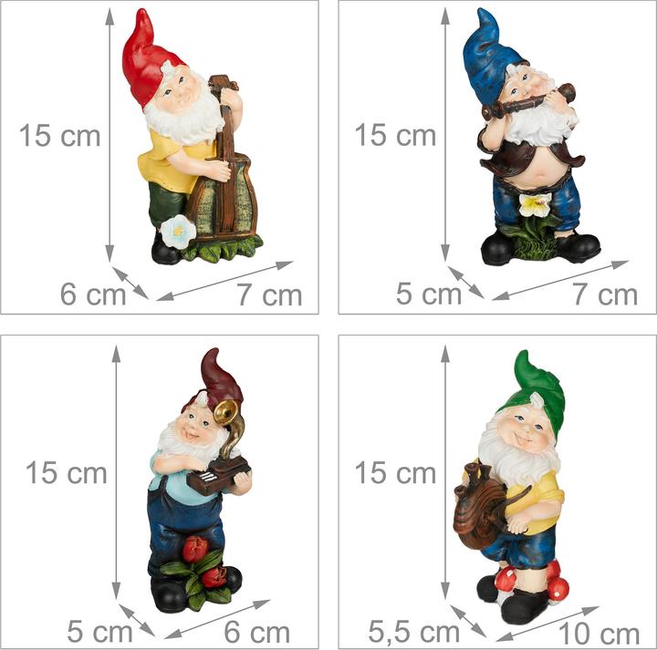 Image du produit Relaxdays Nain de jardin