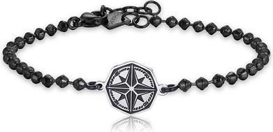 Produktbild Sagapo S'Agapo Men's Bead Bracelet Kompas Charisma Shs16