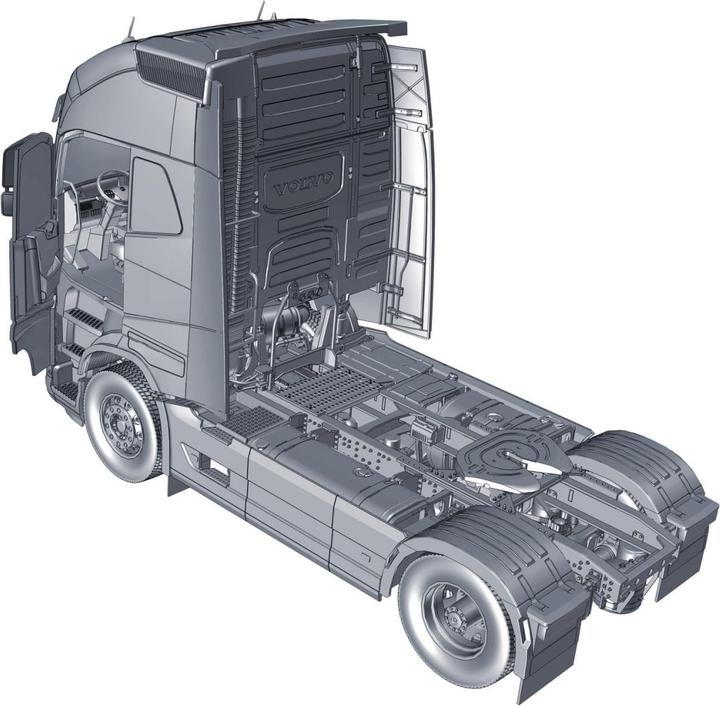 Actual product image Italeri 1:24 Volvo FH4 Globetrotter XL