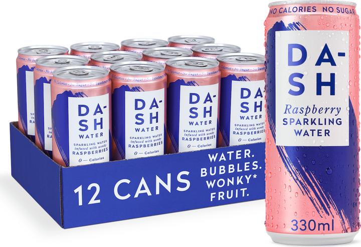 Immagine prodotto Dash Water Lamponi (12 x 33 cl)