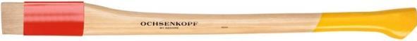 Actual product image Ochsenkopf OX E-648 H-1250 Replacement handle, hickory, knob, ROTBAND-PLUS, 700 mm