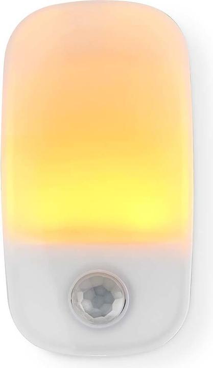 Productafbeelding Nedis Plug-In LED Nachtlampje | Bewegingssensor | 0,55 W | 11 lm | Warm Wit
