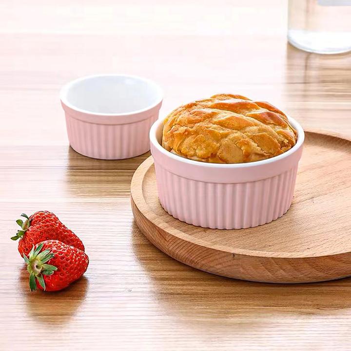 Produktbild Intirilife 6-teiliges Set Souffléformen Auflaufförmchen