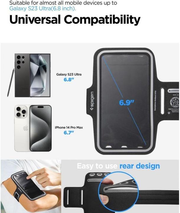 Produktbild Spigen Armband A703 6.9 black