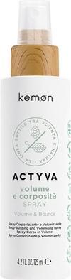 Image du produit Kemon Actyva Volume and Body Spray Bodyfying aux graines de lin Effet anti-statique Sans silicone 125ml (125 ml)