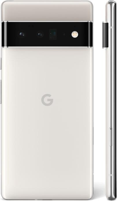 Actual product image Google Pixel 6 Pro (128 GB, Cloudy White, 6.70", SIM + eSIM, 50 Mpx, 5G)