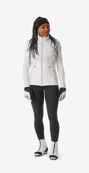 Actual product image Wedze Women's cross-country skiing tights windproof - 500 black (W30/L31)