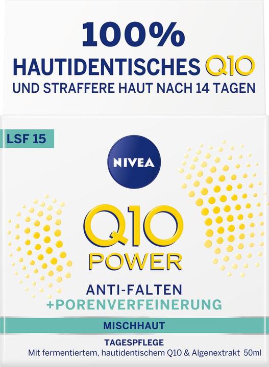 Actual product image NIVEA Q10 Power (50 ml, Day cream, SPF 15)