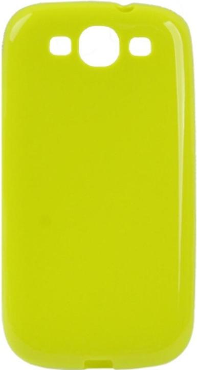 Produktbild König Design Schutzhülle TPU Case für Handy Samsung I9300 Galaxy S3 leuchtgrün (Samsung Galaxy S3, Samsung Galaxy S3 Neo)