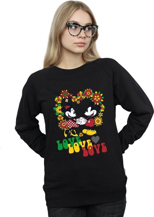 Image du produit Disney - Sweat MICKEY AND MINNIE MOUSE HIPPIE LOVE - Femme (XXL)