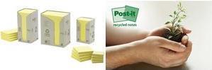Image du produit Post-it Recyclage (76 x 76 mm)