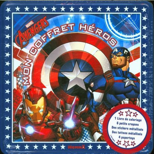 Actual product image Hemma Marvel Avengers : mon coffret héros (French, Collectif, 2024)