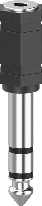 Image du produit Hama Adaptateur audio, fiche jack 3,5 mm - fiche jack 6,3 mm, stéréo