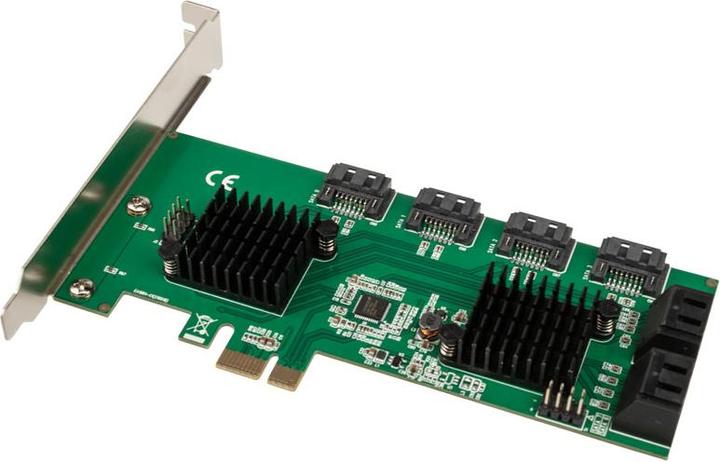 Immagine prodotto InLine Scheda di interfaccia, controller 8x SATA 6Gb/s, PCIe 2.0 (PCI Express)