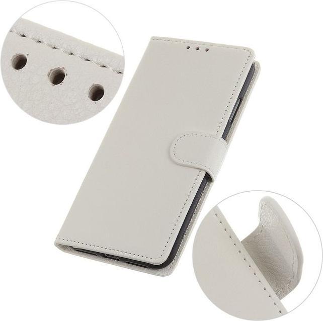 Actual product image MU Classic Litchi Leather Bookcover Series (ZTE Blade A3 (2020))