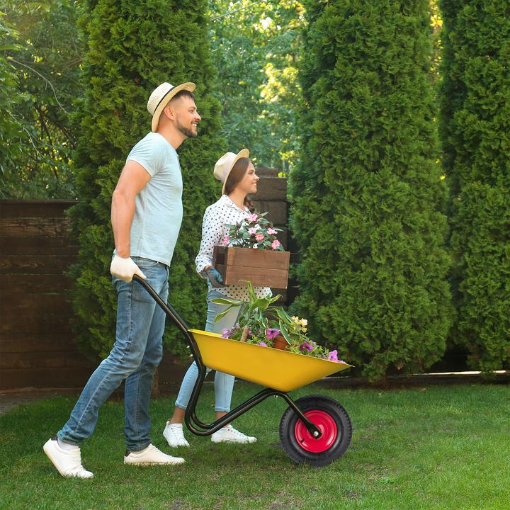 Image du produit Relaxdays Roue-de-brouette