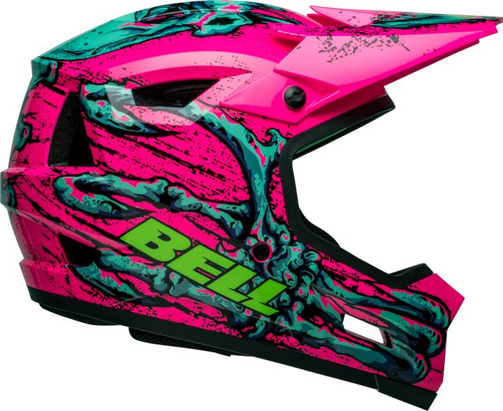 Turquoise Bonehead, Gloss Pink