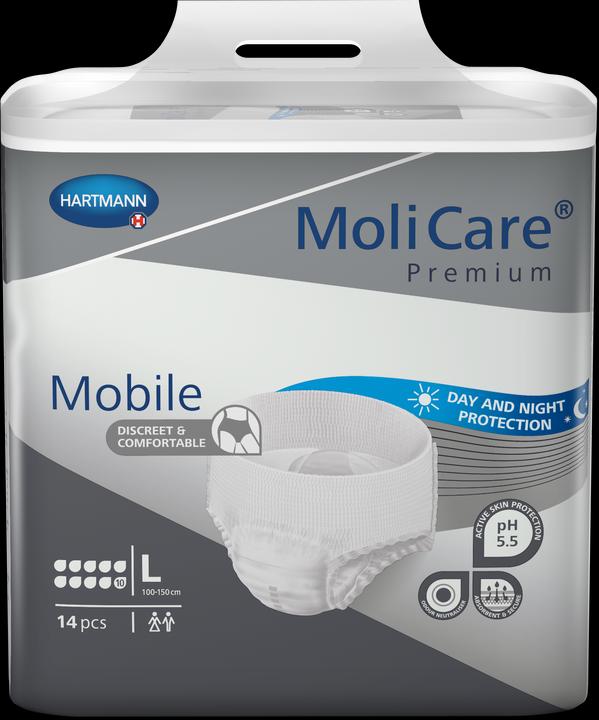 Actual product image MoliCare Mobile 10 Incontinence Pants (14 x, L)