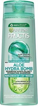 Immagine prodotto Garnier Fructis Aloe Hydra Bomb Shampoo rinforzante per capelli disidratati 400Ml (400 ml, Shampoo liquido)