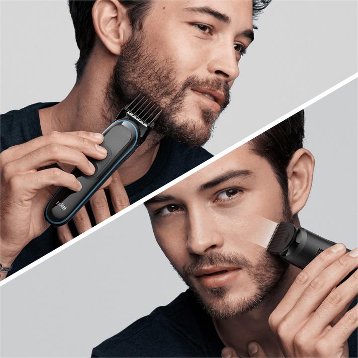 Actual product image Braun Multi-Grooming Kit 5 MGK5345, 7-in-1 Beard Trimmer for Men, 5 Attachments