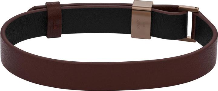 Produktbild Emporio Armani Key Basic Armband (19.50 cm, Leder, Edelstahl)