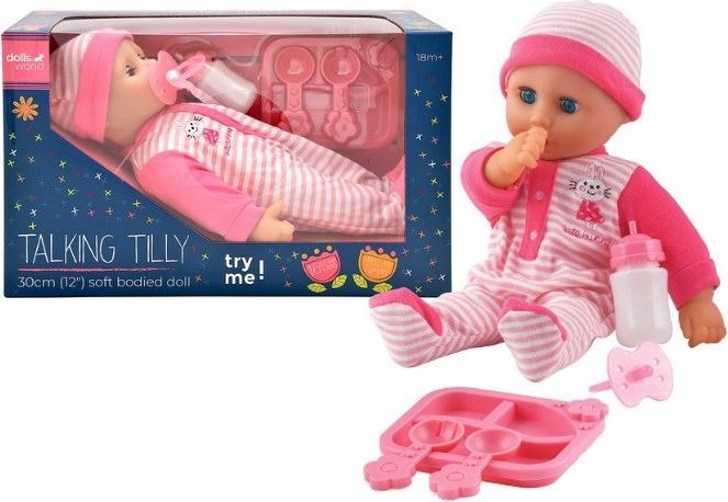 Produktbild Dolls World Lalka Talking Tilly 30cm