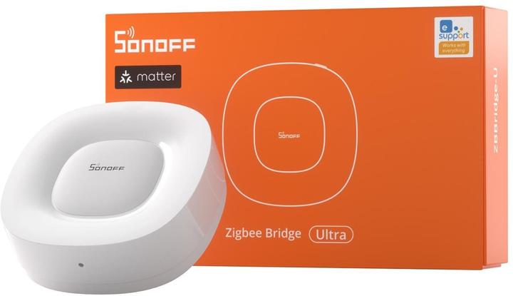 Produktbild Sonoff Bramka Matter ZigBee Bridge Ultra ZBBridge-U (RJ45 LAN, 1.5 GHz, 1 GB RAM, 8 GB)
