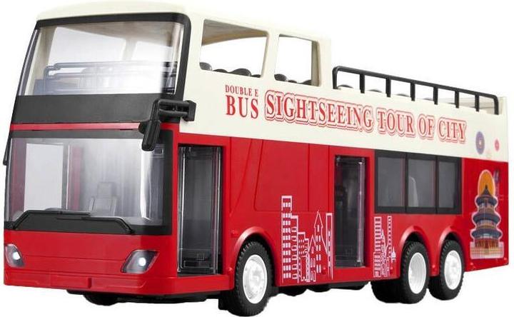 Image du produit Double Voiture télécommandée 1:18 (rouge) (Sightseeing Bus) E640-003