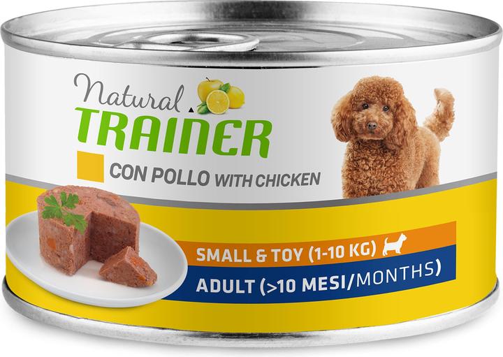 Produktbild Natural Trainer NATURAL WET Adult Mini Chicken Rice & Aloe Vera (Adult, 24 Stk., 3600 g)