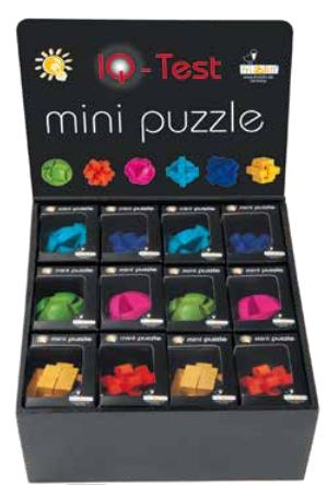 Produktbild Fridolin IQ Test" Holzpuzzle, farbig