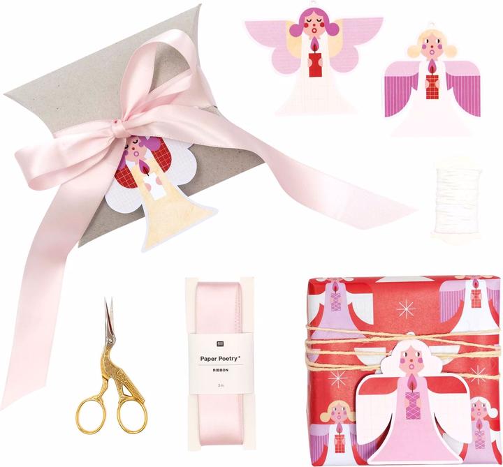 Produktbild Paper Poetry Geschenkanhänger Set (Geschenkband, 8 x)