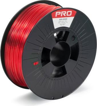 Image du produit Rs Pro Filament PET-G pour imprimante 3D à utiliser avec les imprimantes 3D de bureau courantes, rouge (PETG, 1.75 mm, 1000 g, Rouge)