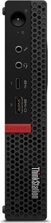 Actual product image Lenovo ThinkStation P330 Tiny (Intel Core i9-9900T, 16 GB, 512 GB, Quadro P1000)