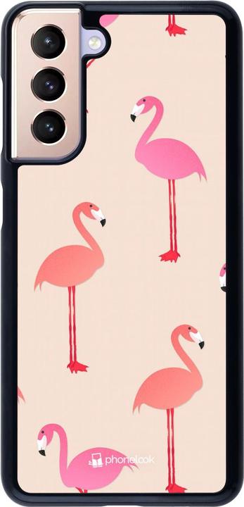 Image du produit PhoneLook Coque Pink Flamingos Pattern (Samsung Galaxy S21 5G)