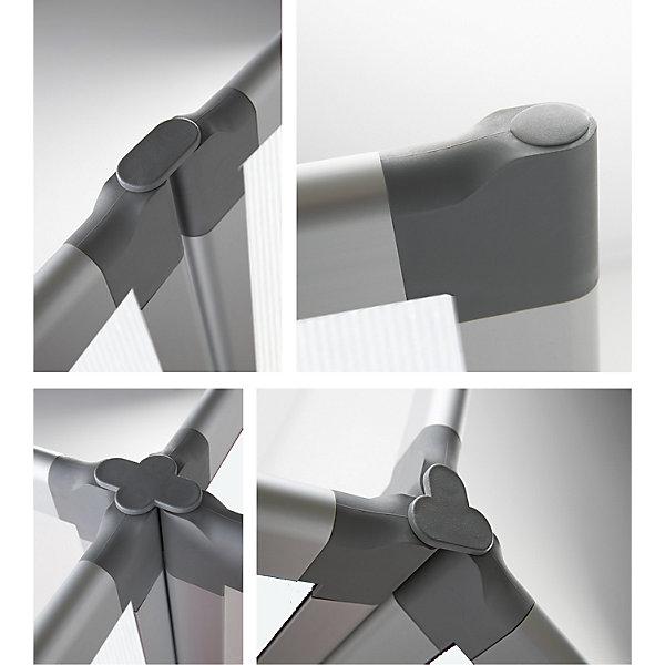 Image du produit smiT Cloison modulaire, transparente, h x l x p 1850 x 1250 x 500 mm, cadre en