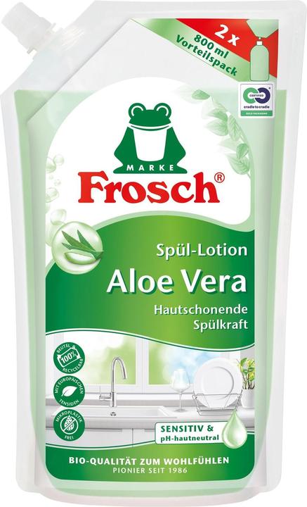 Frosch Aloe Vera Rinse Lotion Refill Bag 800 ml (Liquide)