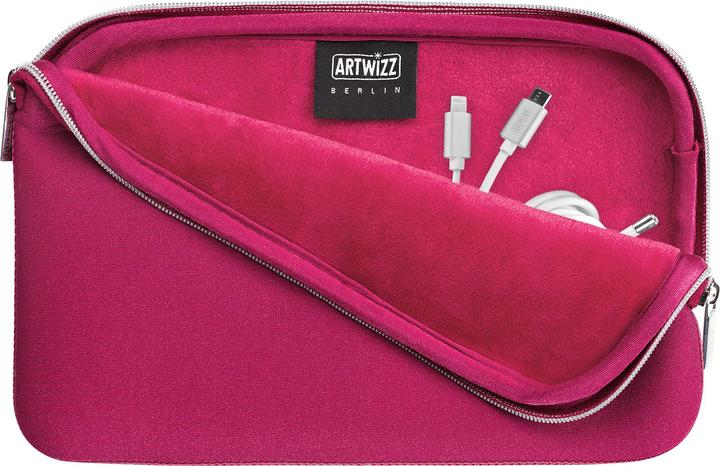 Actual product image Artwizz Neoprene bag for cables / chargers Berry