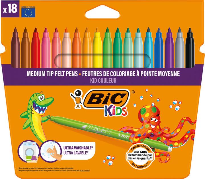 Produktbild Bic Kids Kid Couleur (Assortiert, 18 x)