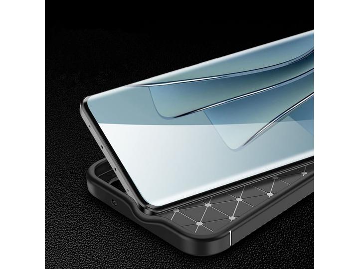 Actual product image Screenguard OnePlus 11 Cover Carbon Design TPU Case (OnePlus 11)