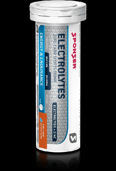 Produktbild Sponser Electrolytes (1 Stück, Brausetablette, 45 g)