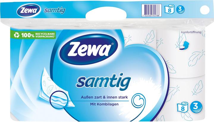 Produktbild Zewa Samtig (8 x)