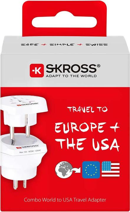 Produktbild Skross Reiseadapter CA W to EU